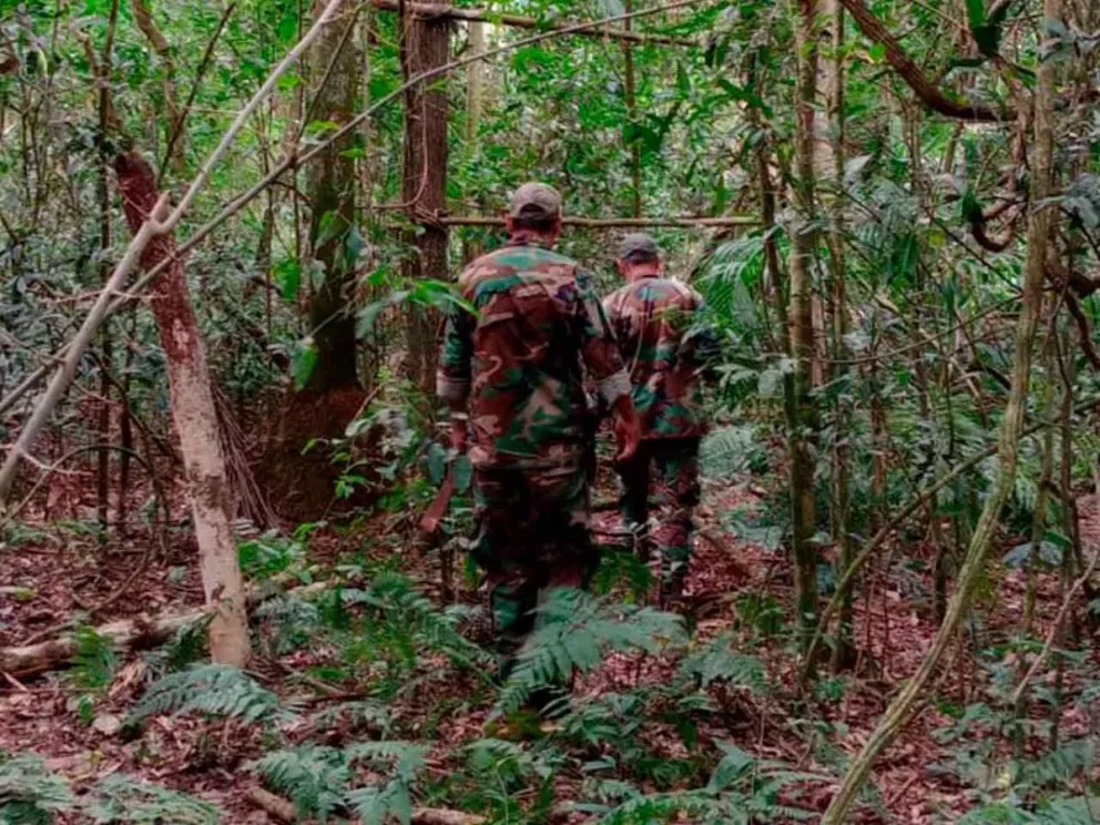 Inutilizaron elementos de caza encontrados