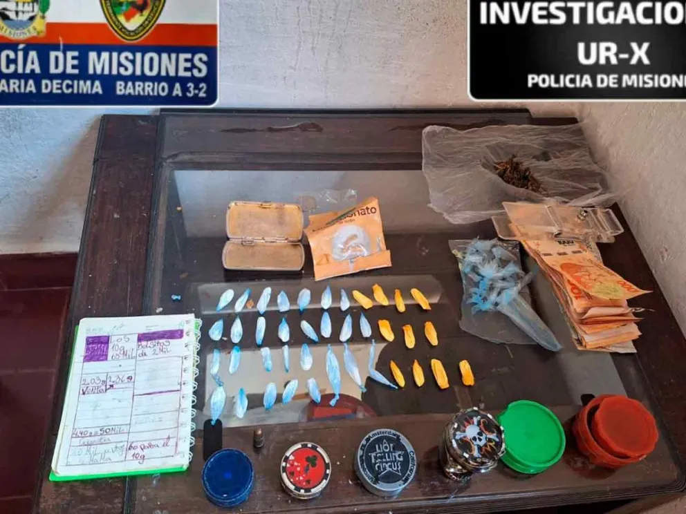 Elementos incautados