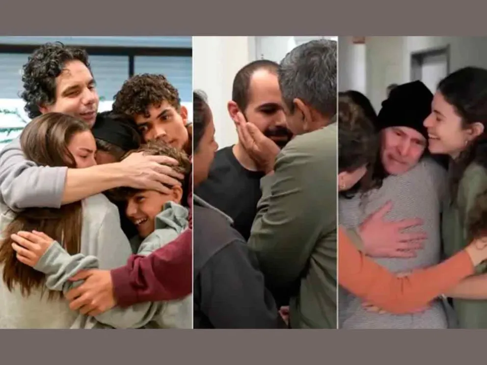 Tras 484 días en cautividad en la Franja de Gaza