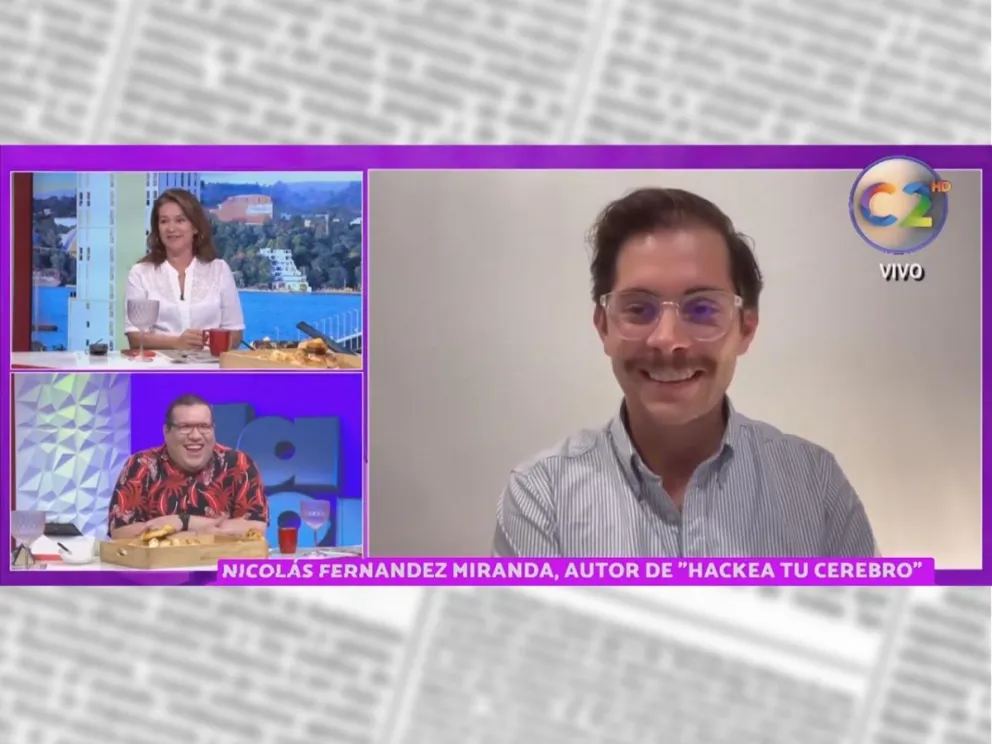 Entrevista a Nicolás Fernández Miranda en La Tele Con Vos 