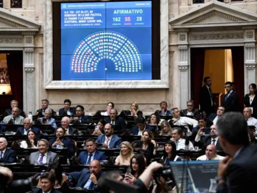 El proyecto obtuvo 162 votos a favor