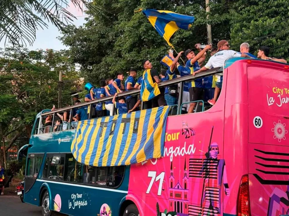 Los ganadores recorrieron la ciudad