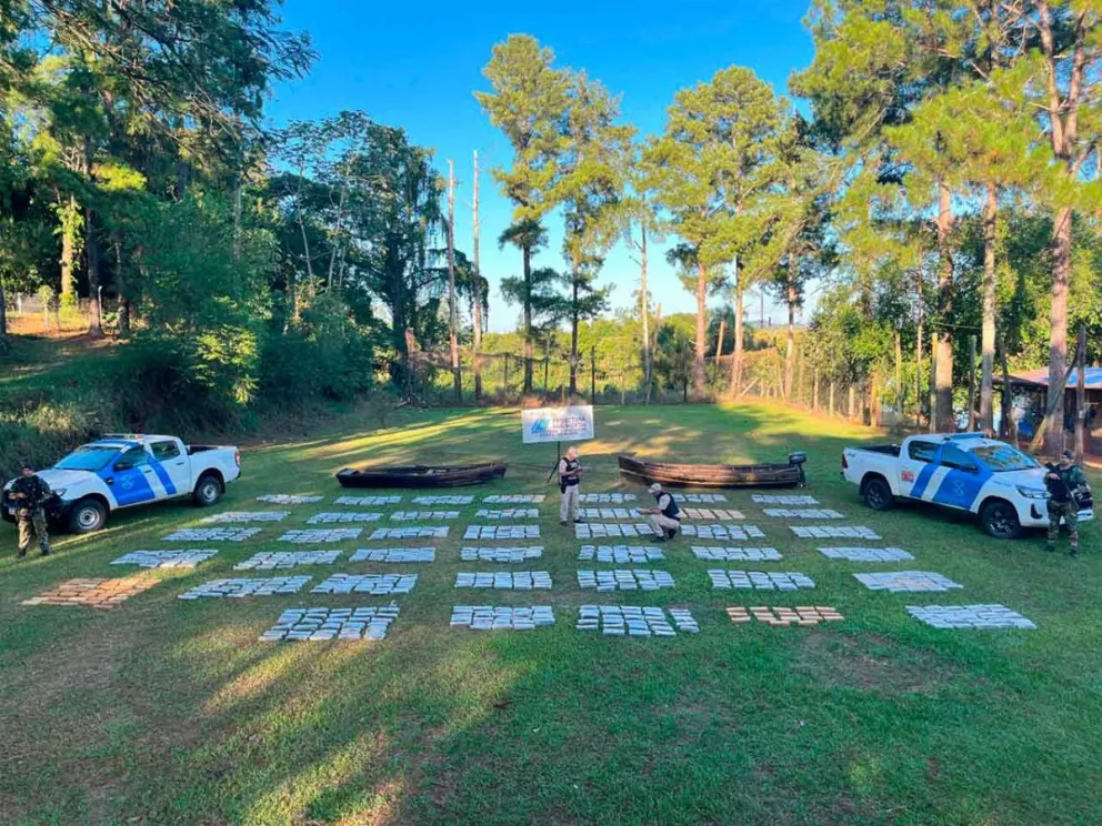 Millonario cargamento