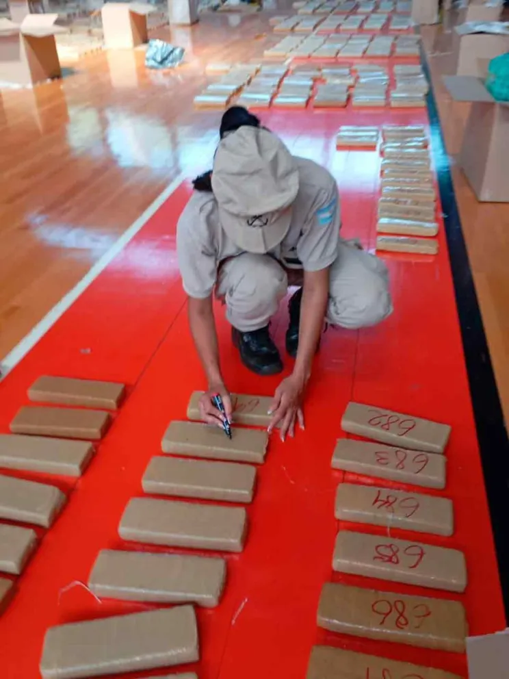 Millonario cargamento