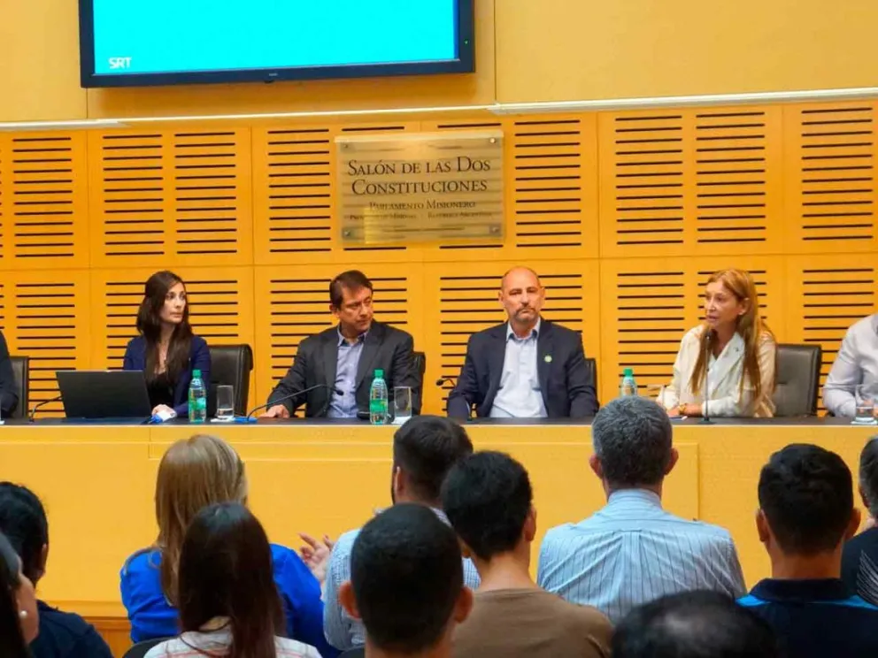 Momento del acto de apertura