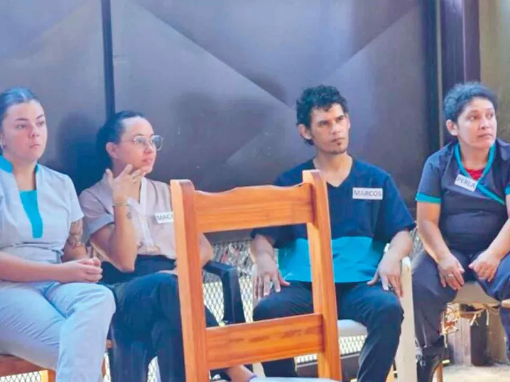 Encuentro en la residencia Ana y Joaquín de Posadas