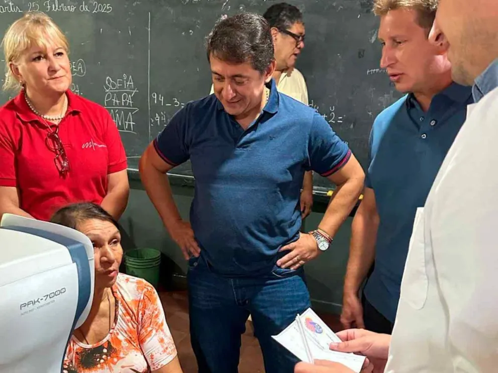 Martín Cesino acompañó la jornada