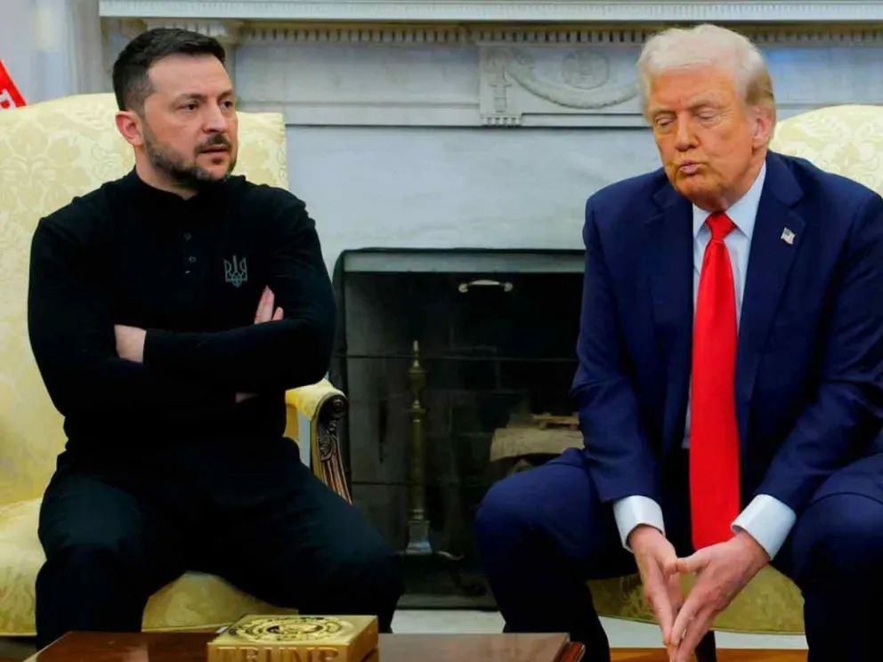 Volodímir Zelenski y Donald Trump