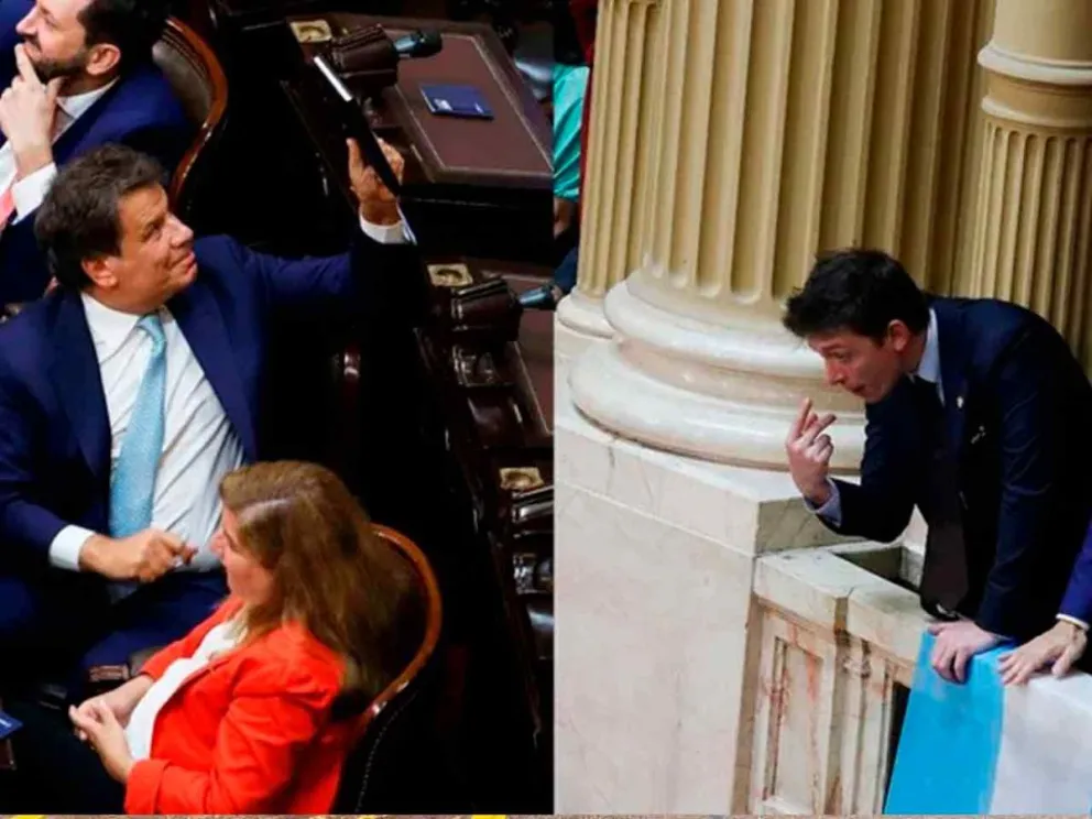 La agresión a Manes quedó registrada en video