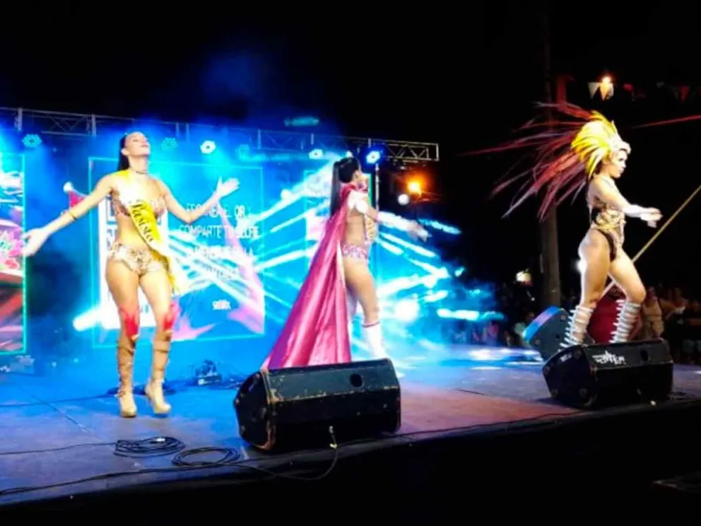 Mostraron todo su ritmo y color