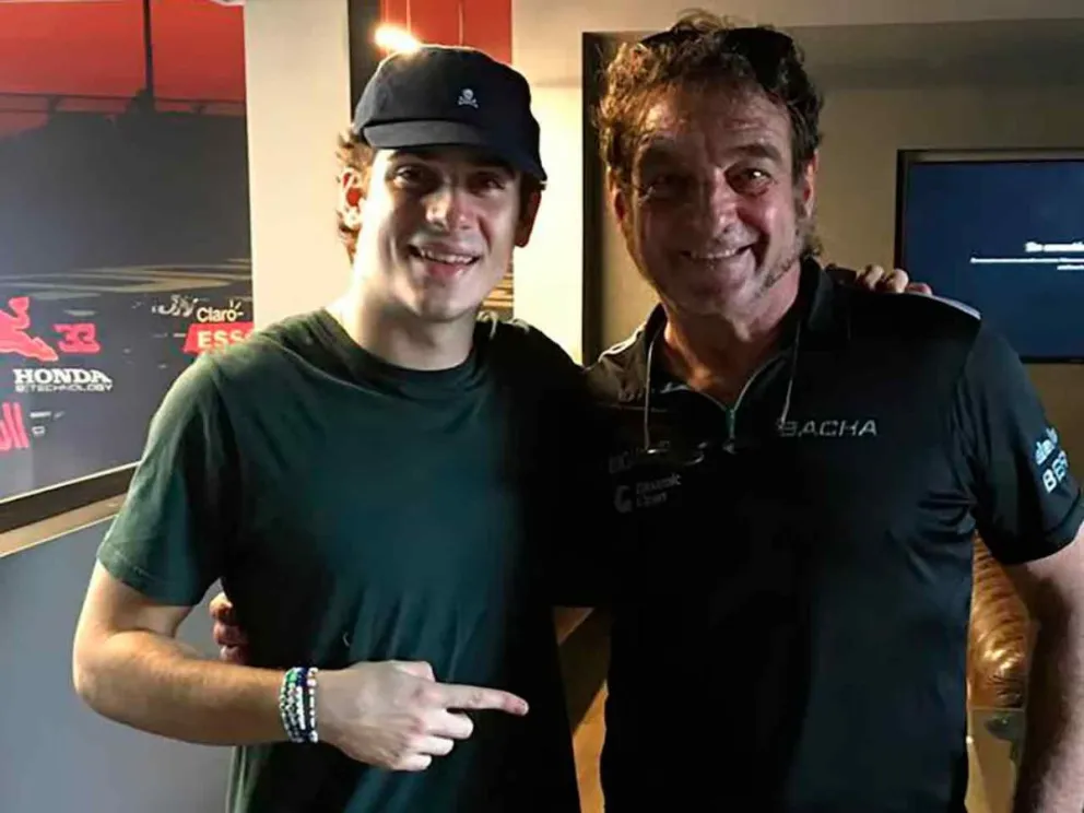 Franco Colapinto grabó un comercial en el Coliseo Porteño