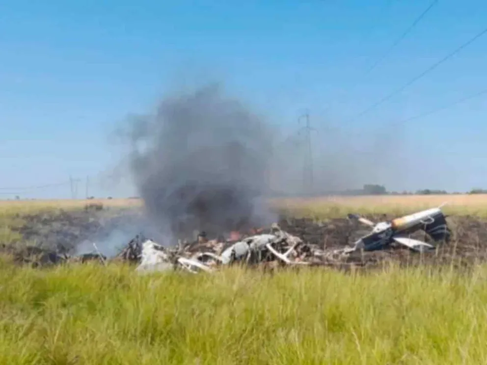 El piloto resultó con lesiones leves 