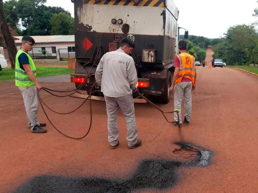 Trabajos ejecutados en colaboración con los municipios 