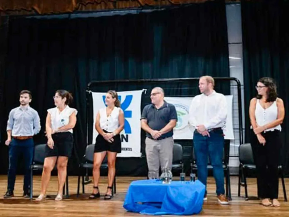 Momento del acto de apertura