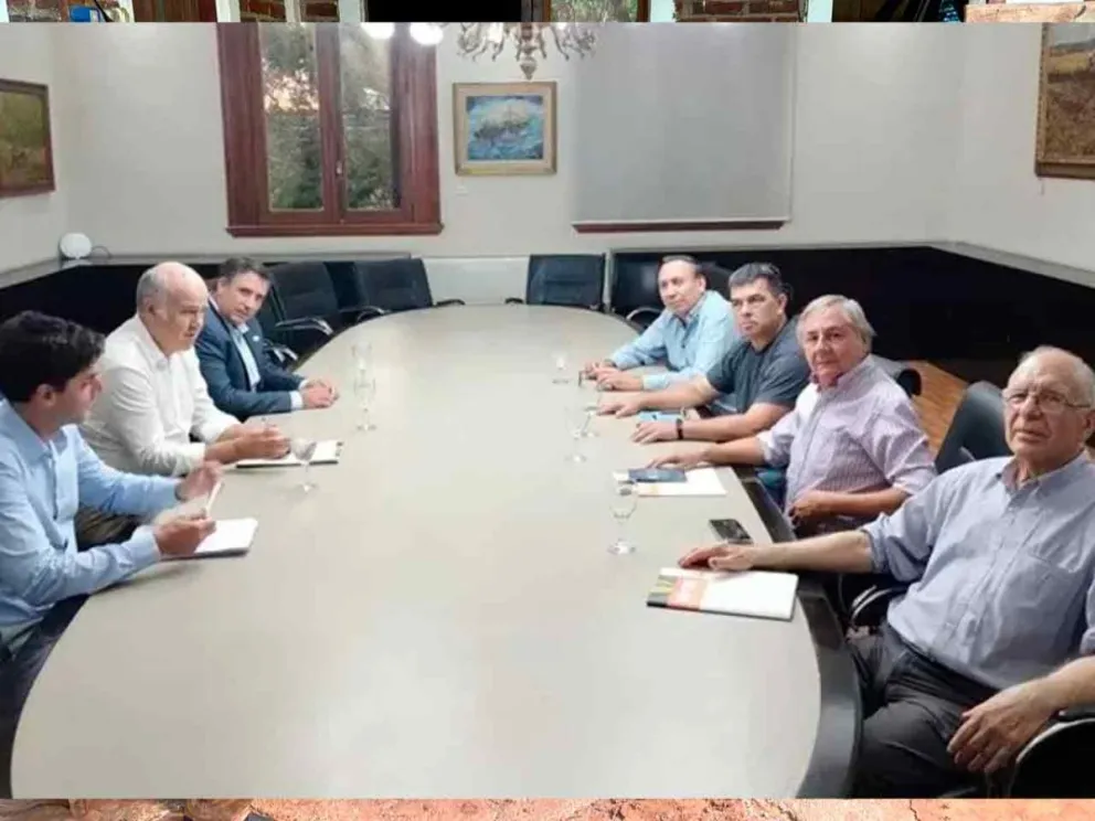 Encuentro del sector con el secretario de Agricultura de Nación