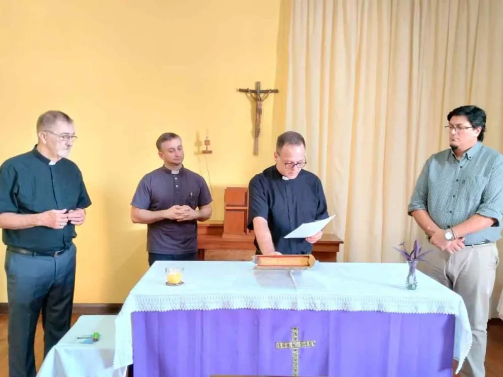 Momento del juramento de fidelidad