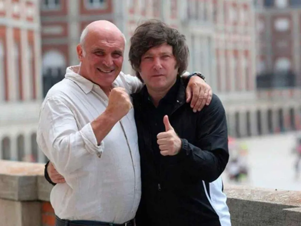José Luis Espert y Javier Milei