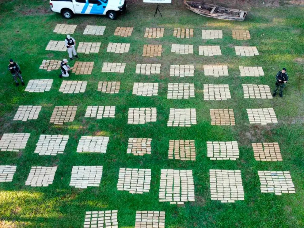 Millonario cargamento