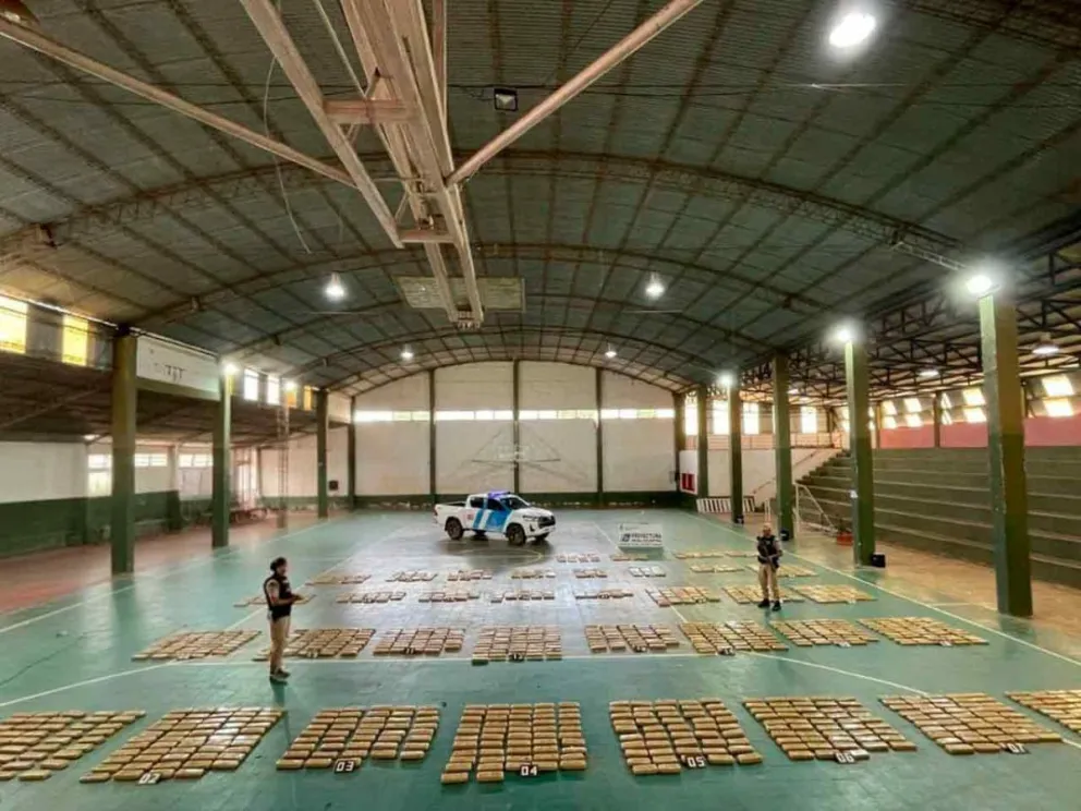 Millonario cargamento