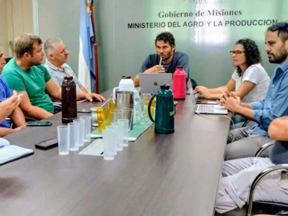 Reunión con representantes del Ministerio del Agro