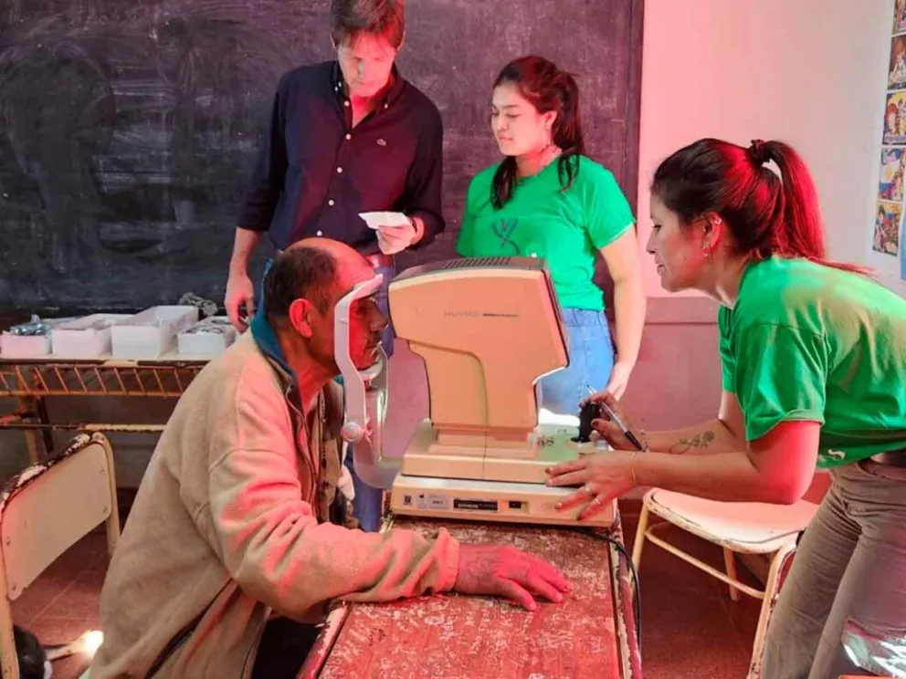 Héctor Rojas Decut acompañó el operativo