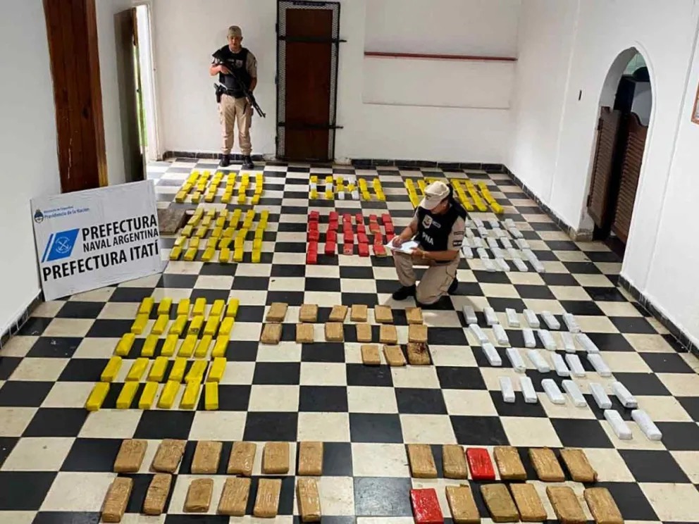 Millonario cargamento