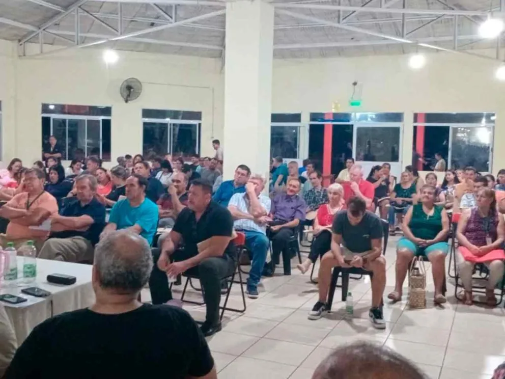 Momento de la asamblea