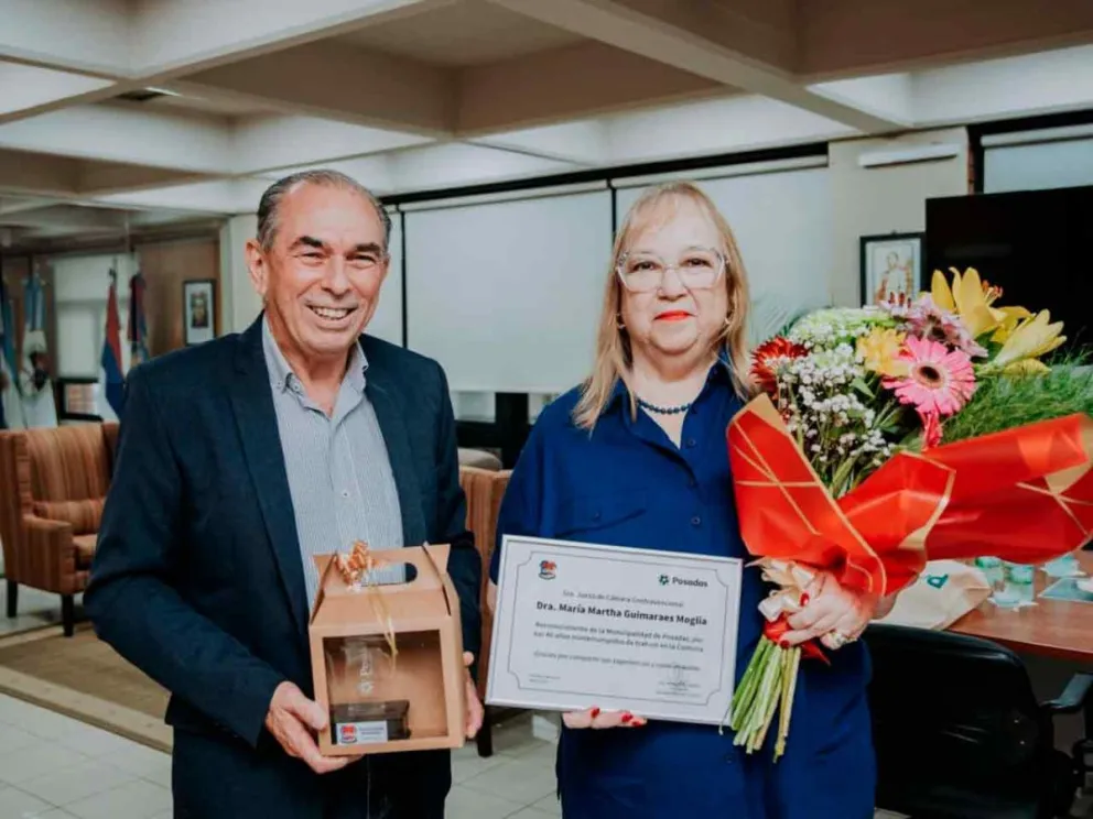 Leonardo Stelatto y María Martha Guimaraes