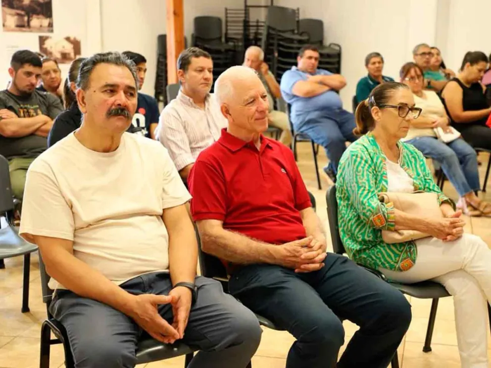 Participaron destacados vecinos de la ciudad
