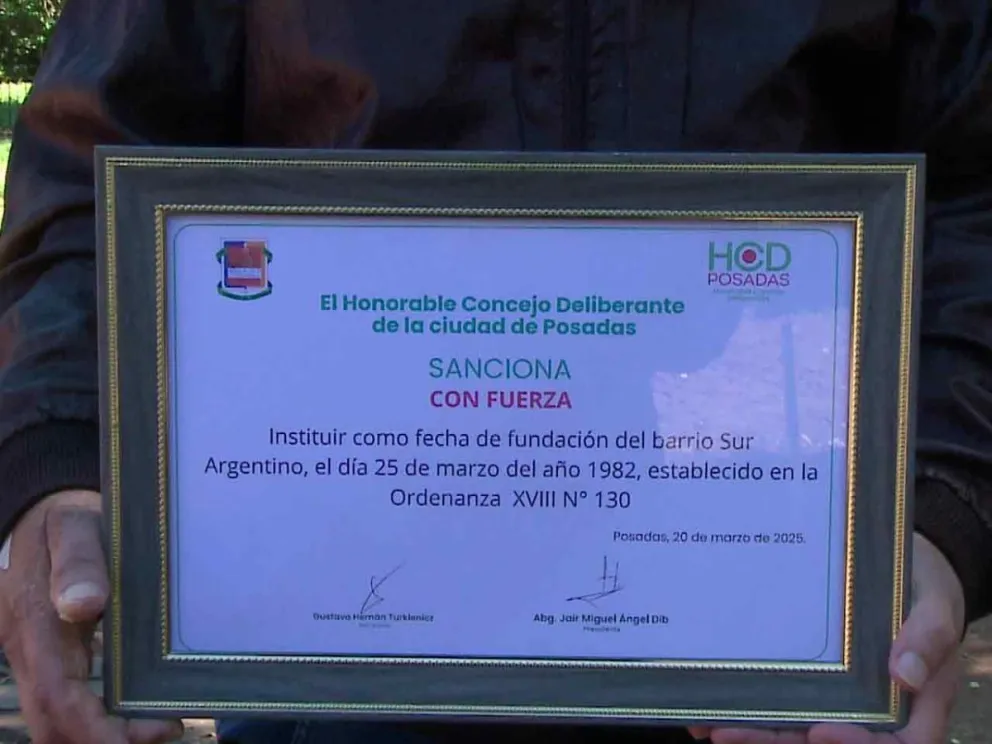  Por ordenanza del Concejo Deliberante