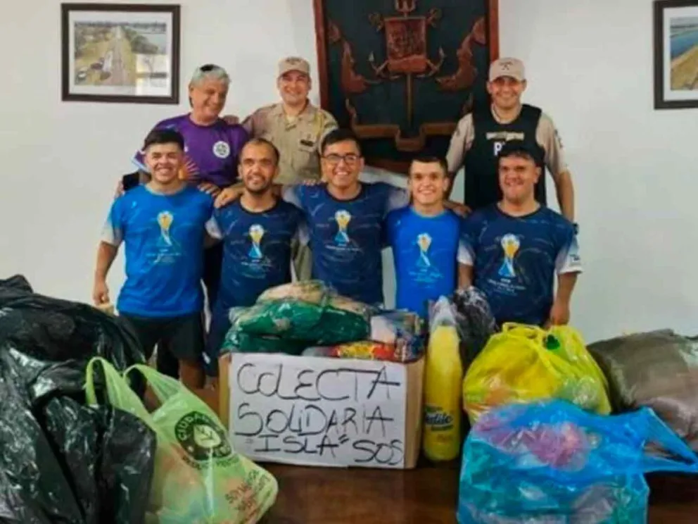 Realizó una campaña solidaria