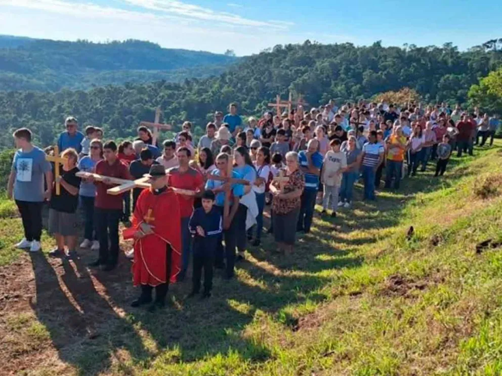 El Viernes Santo los visitantes participarán en el Vía Crucis