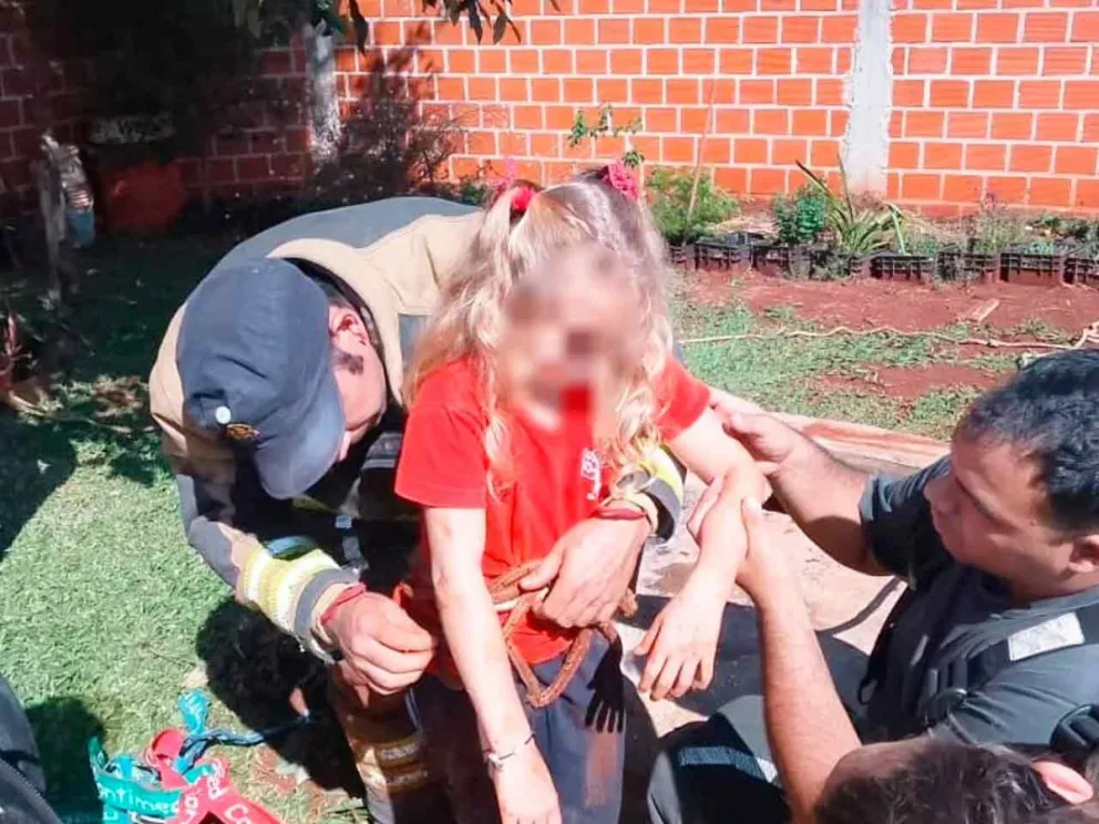 La menor se encuentra fuera de peligro