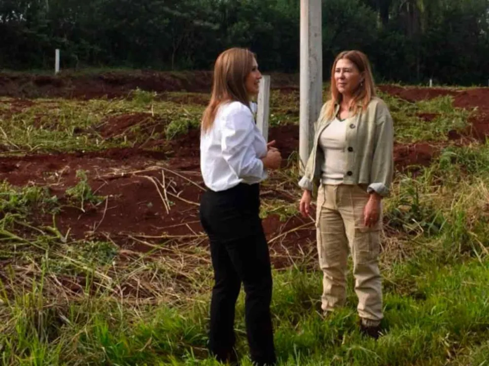 Virginia Kluka y Fátima Cabrera
