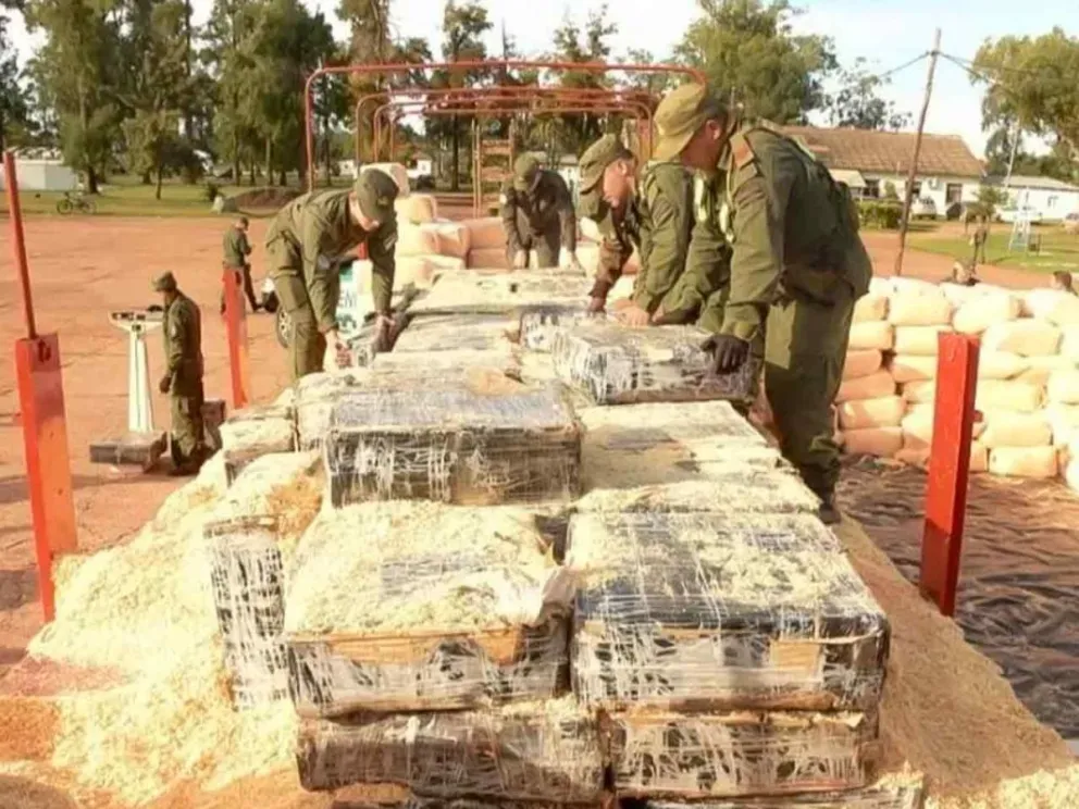 Millonario cargamento