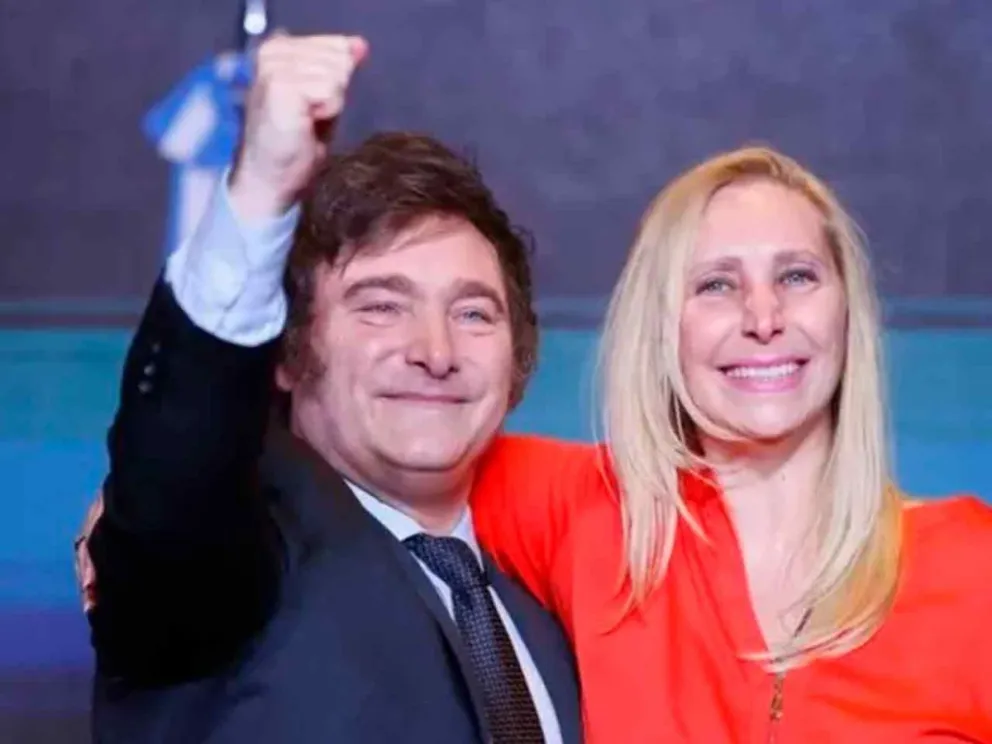 Javier y Karina Milei