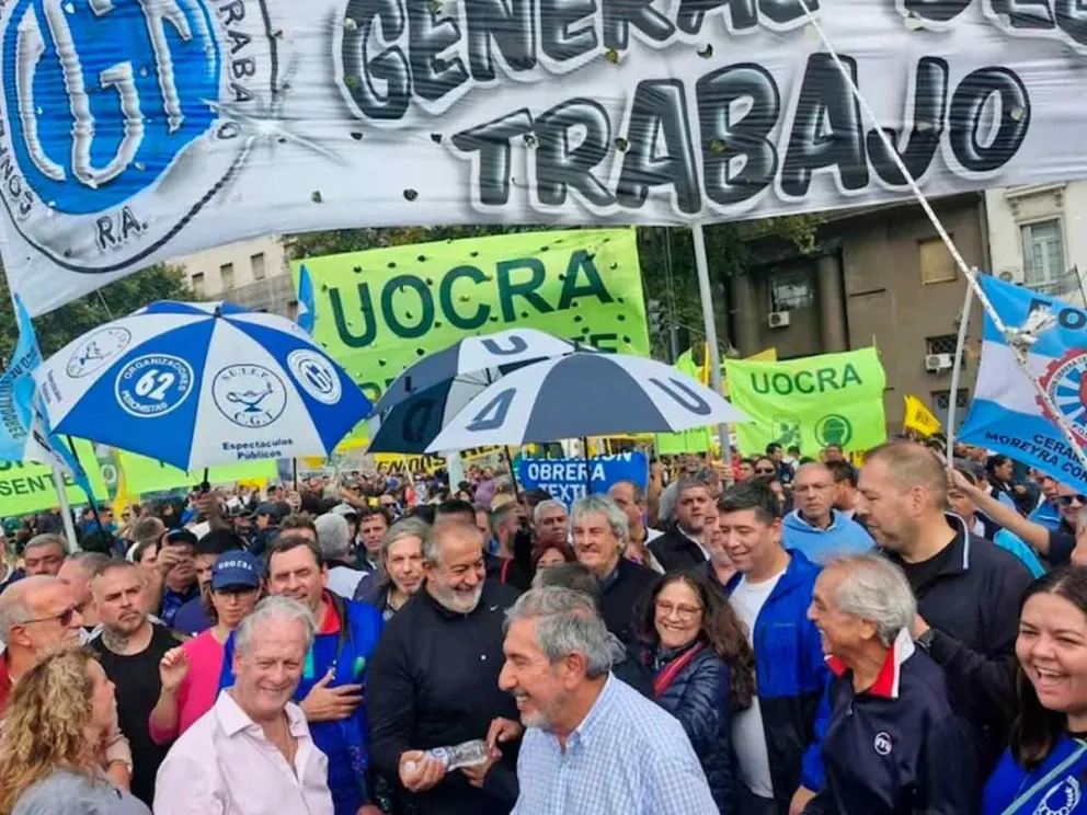 Movilización en el marco del Día del Trabajador 