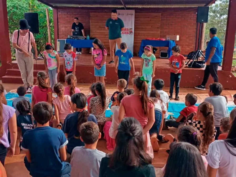 Una tarde con shows y música