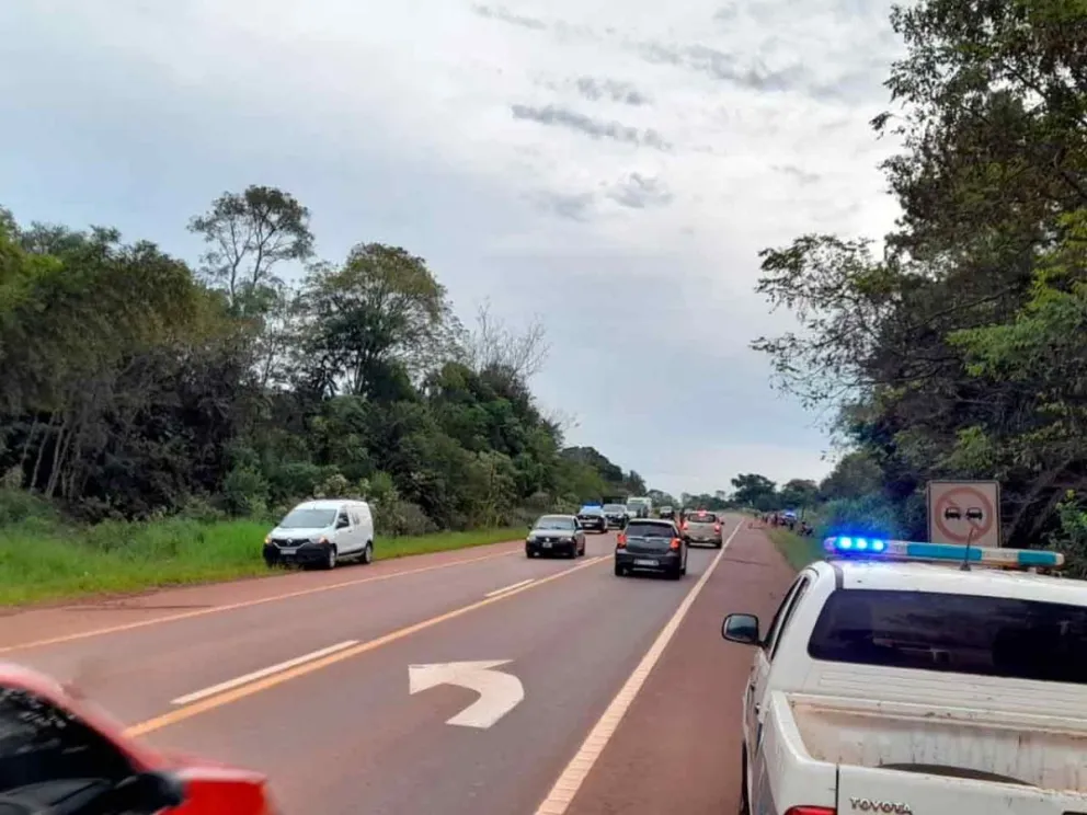  Lugar del trágico siniestro vial