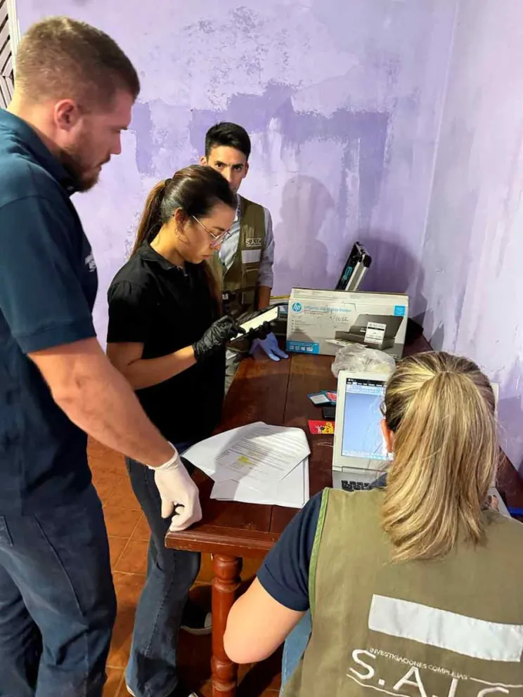 Incautaron elementos de interés para la causa