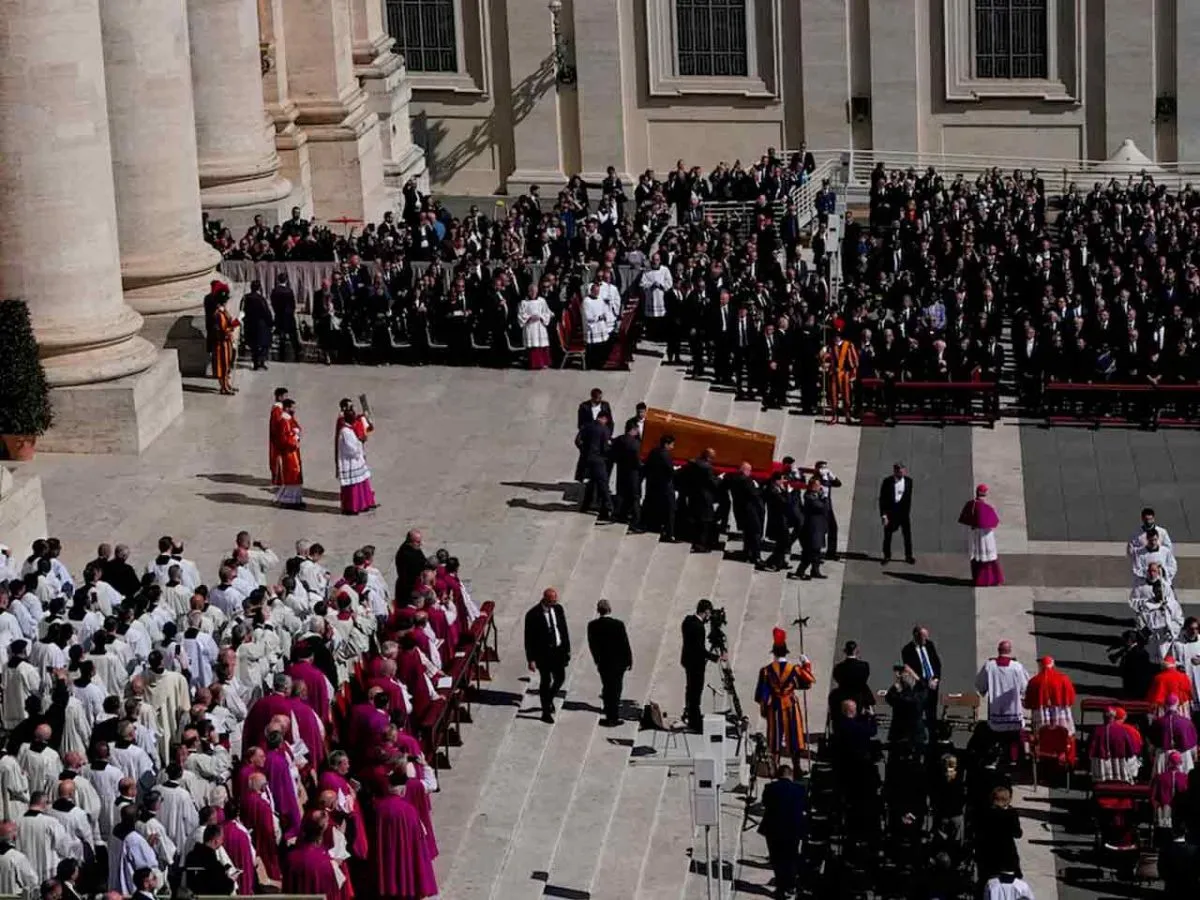 Histórico funeral en el Vaticano para despedir a Francisco, el Papa ...
