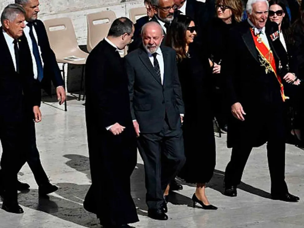 Mandatarios durante la ceremonia