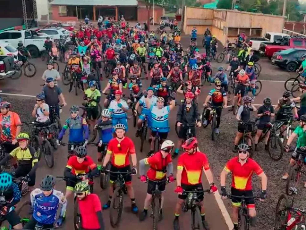 Atrajo a ciclistas de toda la región