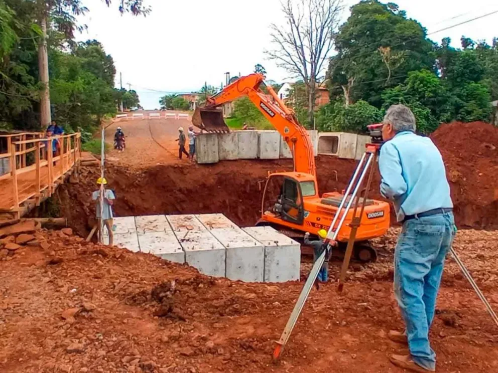 Sobre el curso del arroyo Tulipán 