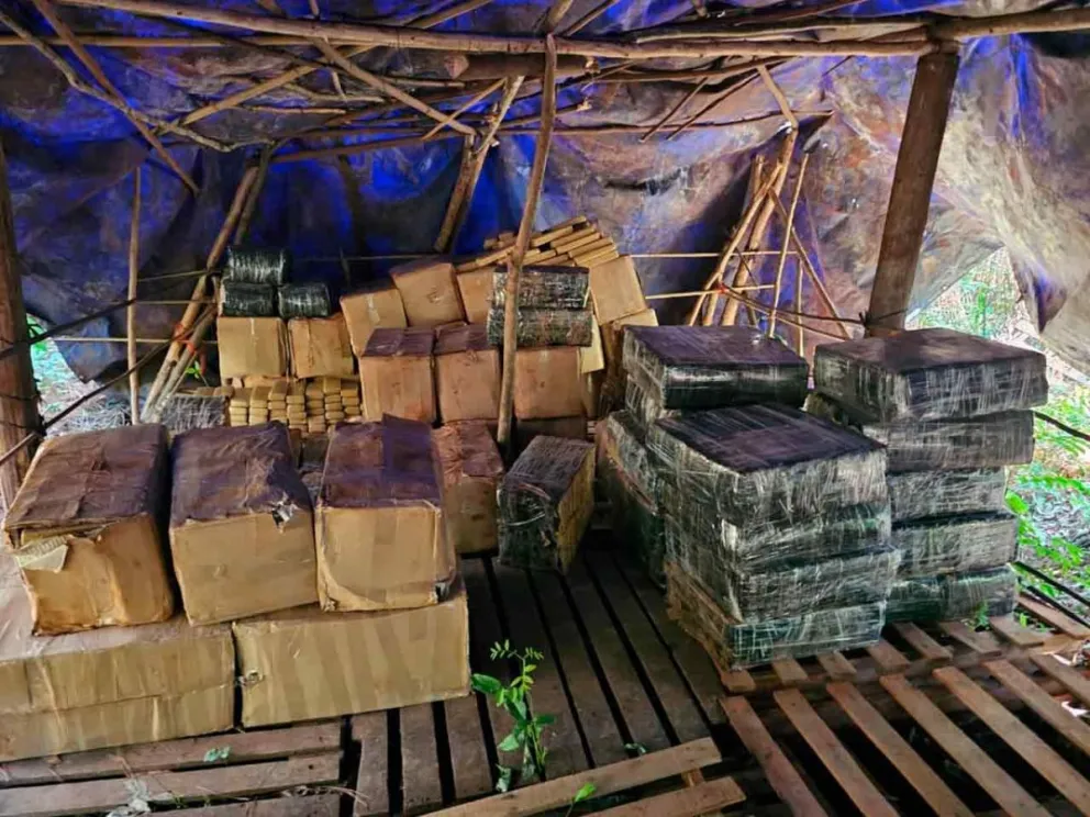 Millonario cargamento