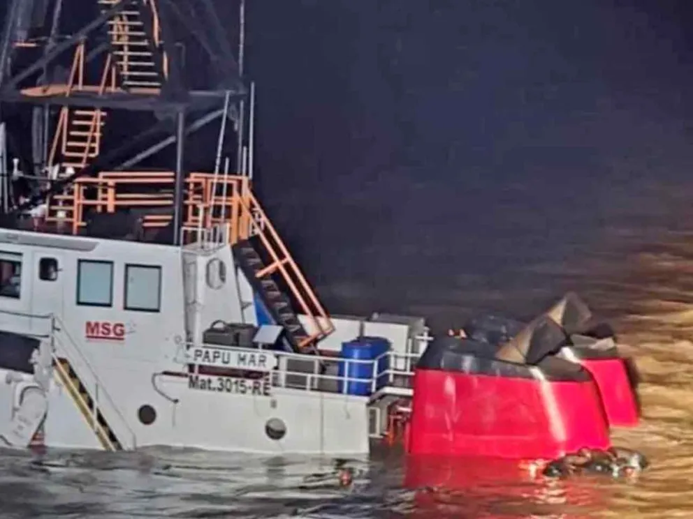 Se trata de la embarcación “Papu Mar”