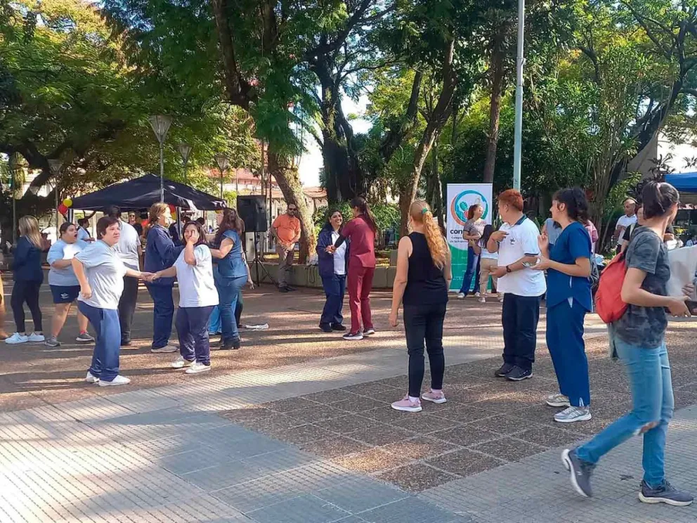 Contó con stands informativos y degustaciones