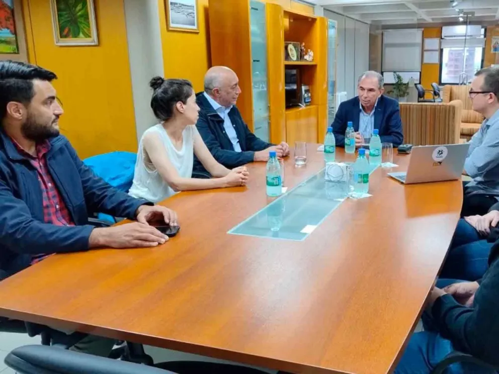 Stelatto recibió a representantes del programa Biciescuelas Argentinas