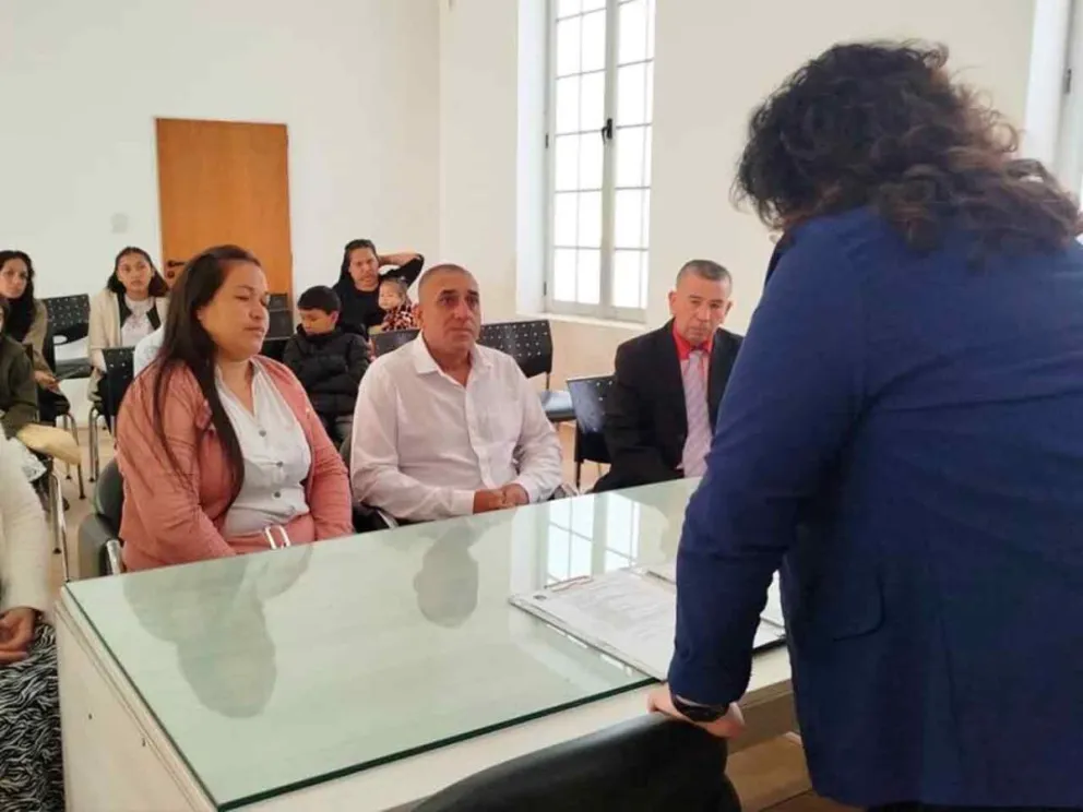 Jesica Ruiz Díaz y Sandro Mereles