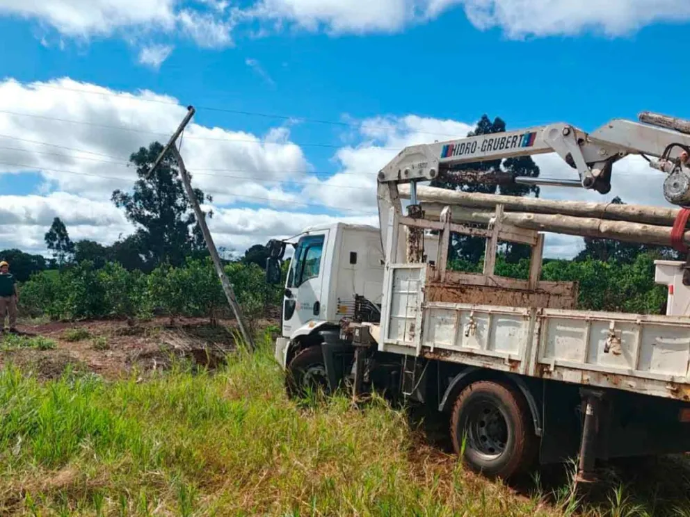 Provocada por el temporal